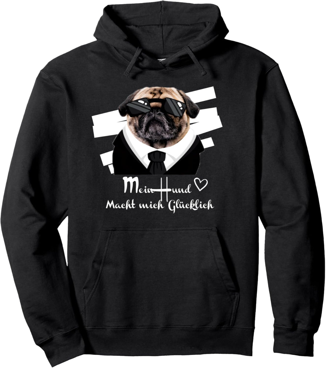 Mein Hund Macht Mich Glücklich Hoodie Pullover Hoodie