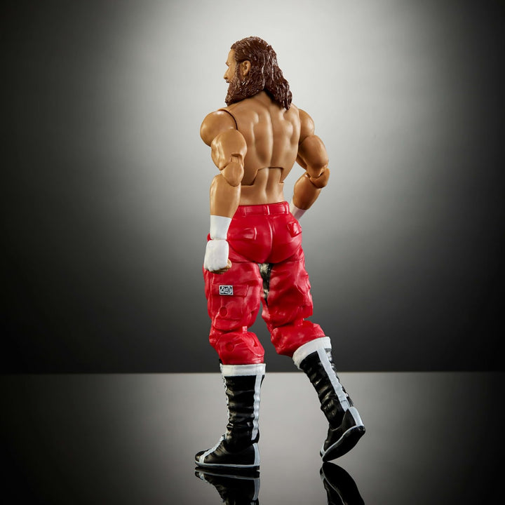 Mattel WWE Elite Collection Actionfigur & Zubehör, Premium Live Event Sami Zayn mit austauschbaren H