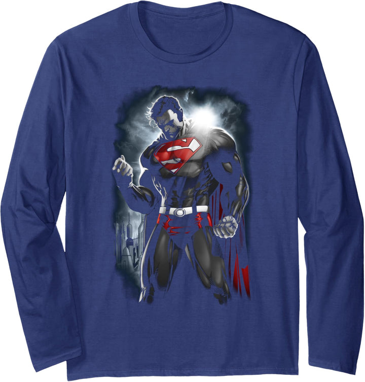 Superman Light of the Sun Standing Charcter Langarmshirt