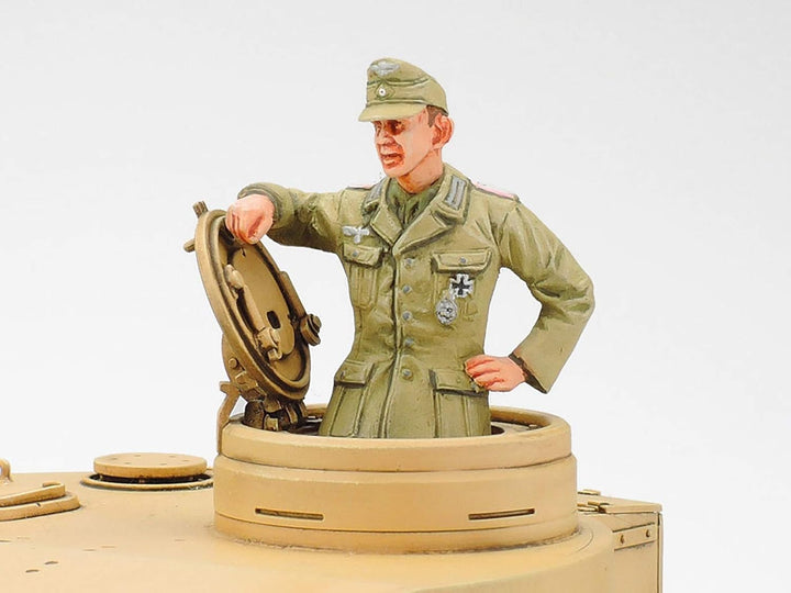 Tamiya 300035227 - 1:35 WWII Tiger I Initial/Frühe Produktion, Miniaturfahrzeuge