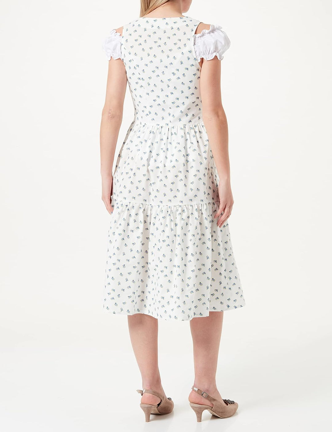 BERWIN & WOLFF TRACHT FOLKLORE LANDHAUS Damen Kleid 34 Hellblau, 34 Hellblau