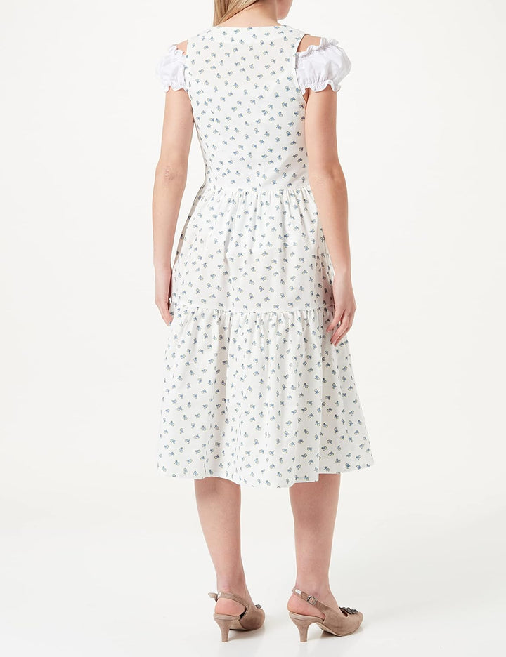 BERWIN & WOLFF TRACHT FOLKLORE LANDHAUS Damen Kleid 34 Hellblau, 34 Hellblau