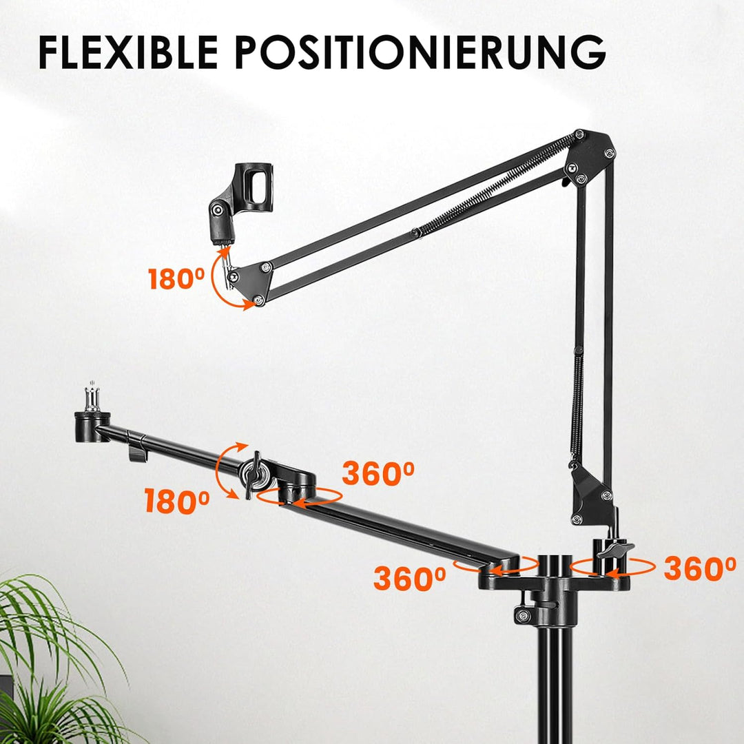 TARION Titanrig Arm Module Y: Kamera Tischstativ Overhead Stativ Tischhalterung Klemmstativ Flexibel