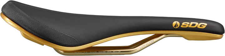 SDG Components Bel-Air V3 Lux-Alloy Mountain Bike Saddle Saddle, 260 x 140mm, Unisex, Road Gravel Bi