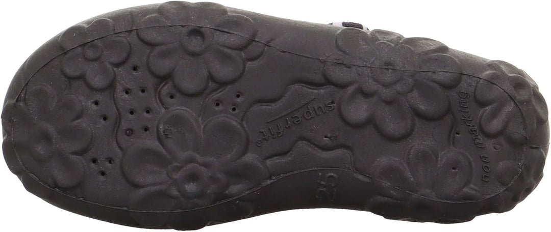 Superfit Mädchen Bonny Hausschuh 23 EU Schwarz 0000, 23 EU Schwarz 0000