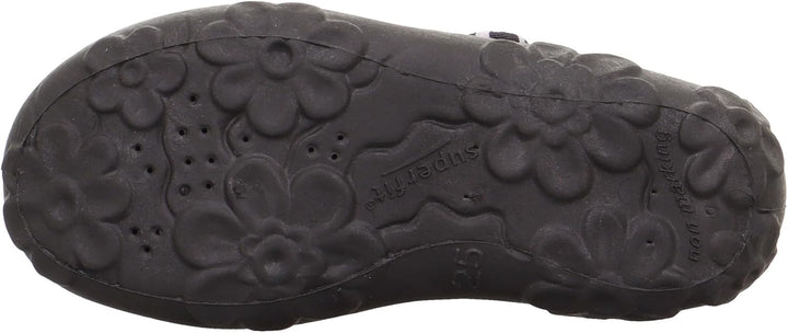 Superfit Mädchen Bonny Hausschuh 23 EU Schwarz 0000, 23 EU Schwarz 0000