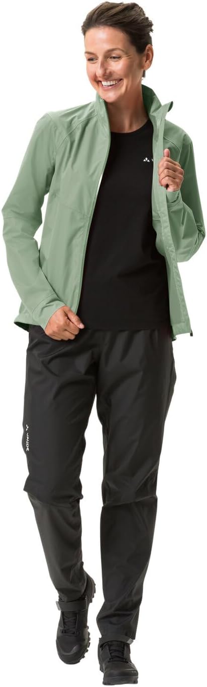 VAUDE Damen Women's Kuro Rain Jacket Jacke, willow green