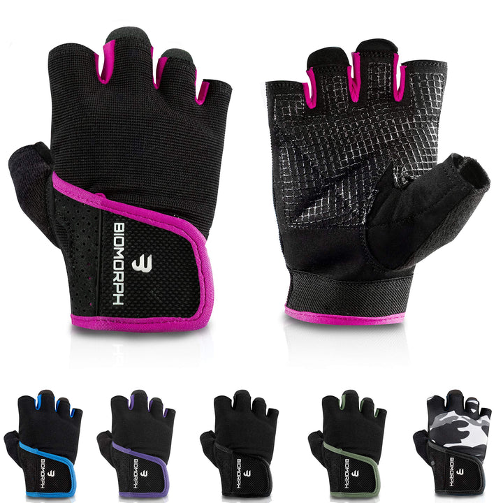 BIOMORPH Trainingshandschuhe für Damen und Herren | Fitness Handschuhe für Krafttraining, Bodybuildi