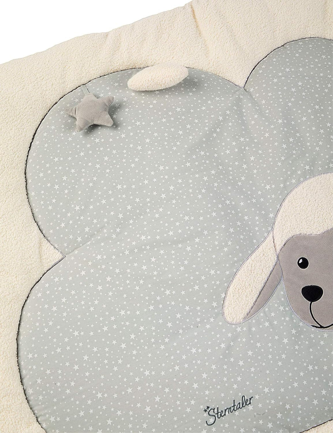 Sterntaler Krabbeldecke Schaf Stanley, Alter: ab 0 Monate, Grösse: 95 x 130 cm, Beige/Grau