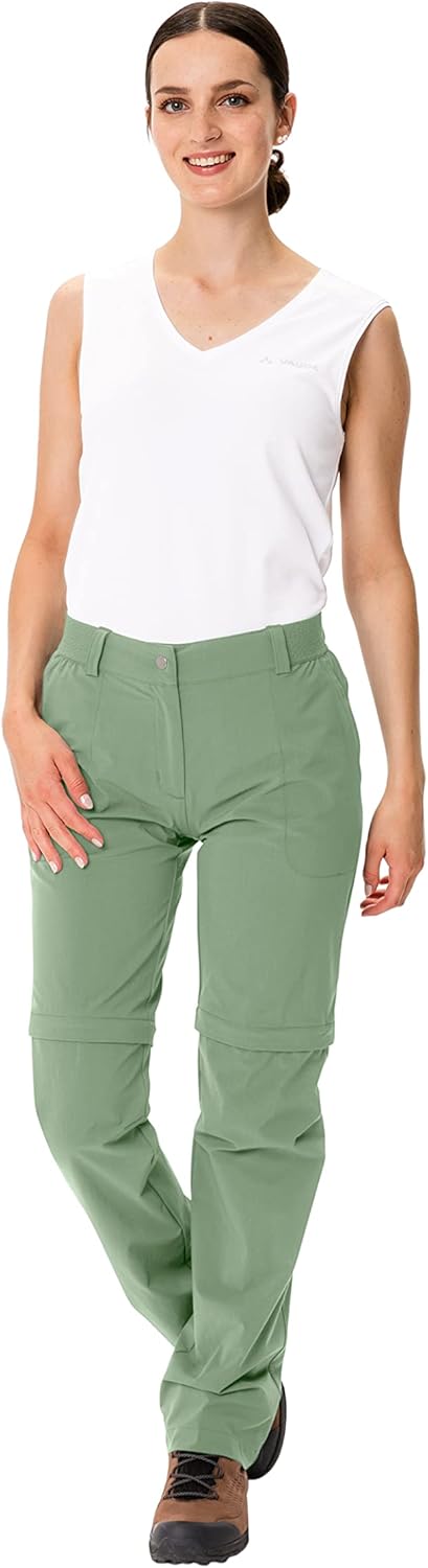 VAUDE Wanderhose Damen Farley Stretch Zip-Off Hose II, wasserabweisende Zip-Off Trekkinghose, bequem