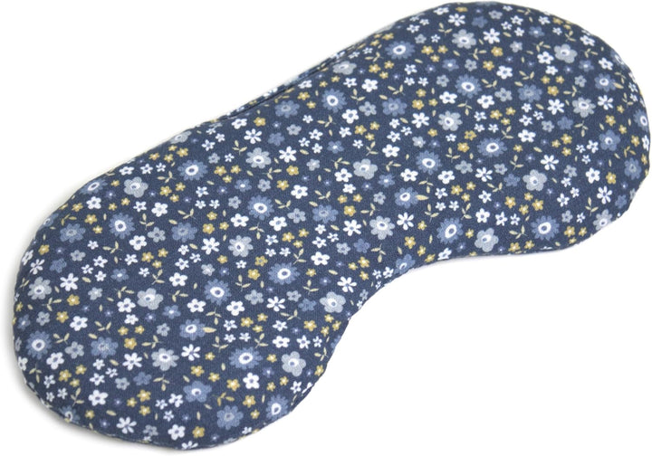 Bio-Bio Augenkissen Lavendel & Leinsamen "Blümchen-blau" zur Entspannung, zum Kühlen, erwärmen oder