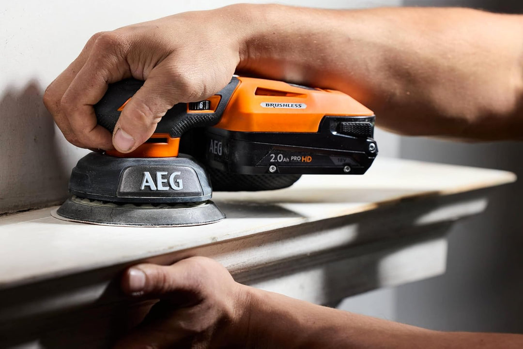 AEG 18 V Exzenterschleifer BEX18SBL-125-0