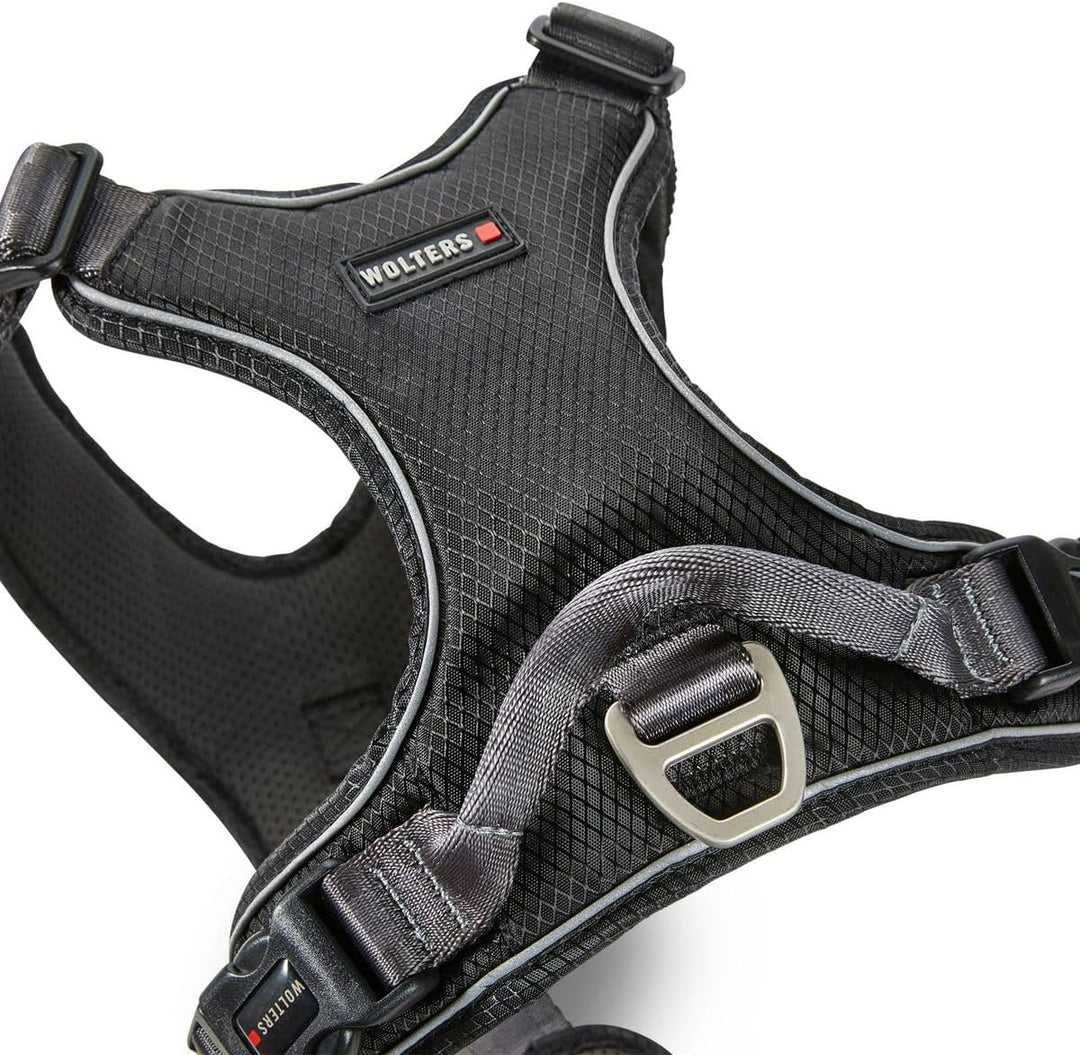 Wolters Geschirr Active Pro Comfort, Grösse:45-52.5 cm, Farbe:schwarz/anthrazit 45 - 52.5 cm schwarz