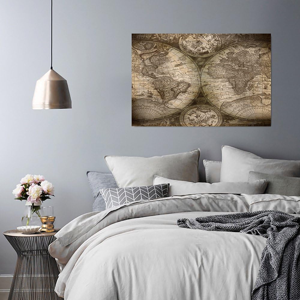 Feeby. Wandbild - 1 Teilig - 50x70 cm, Leinwand Bild Leinwandbilder Bilder Wandbilder Kunstdruck, LA
