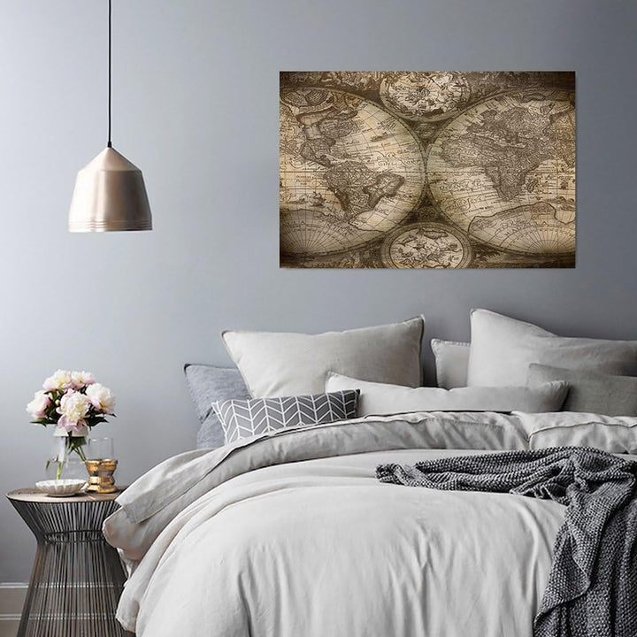 Feeby. Wandbild - 1 Teilig - 50x70 cm, Leinwand Bild Leinwandbilder Bilder Wandbilder Kunstdruck, LA