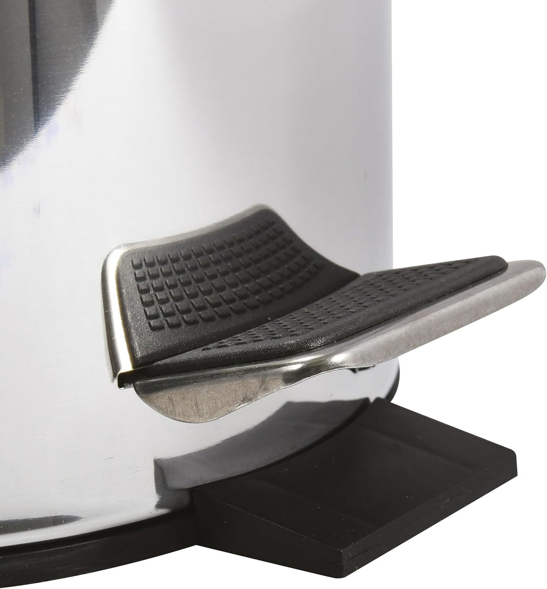 MSV 30 L Treteimer, Edelstahl rostfrei, Polypropylen, Plateado, 2 cm