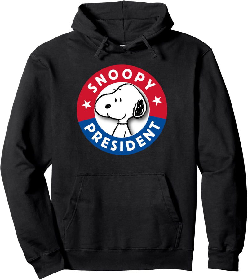 Peanuts Snoopy als Präsident Pullover Hoodie