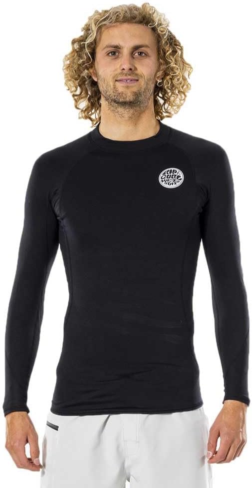 Rip Curl Thermo Long Sleeve Thermal Rash 2023 - Black, M