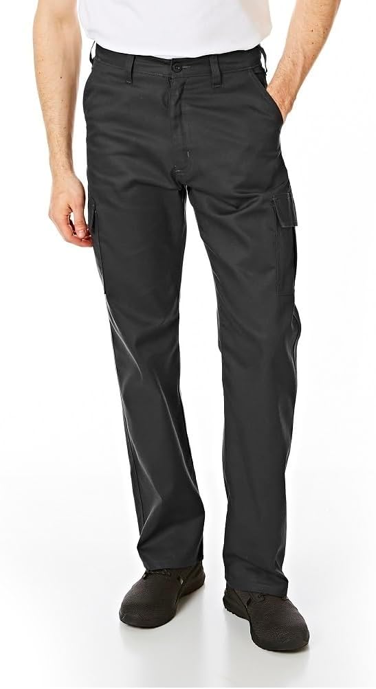 Lee Cooper Herren LCPNT205 robuste und pflegeleichte Arbeitshose mit mehreren Taschen Schwarz 34W /