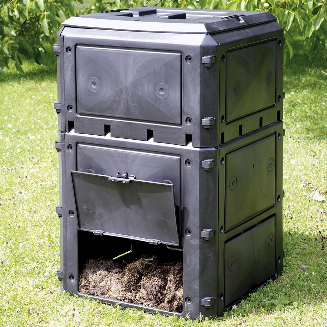 NYVI Gartenkomposter NYVIGreen Bio-Quick Basisversion 420 Liter - Schnellkomposter aus wetterfestem