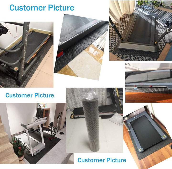 Laufband Schallschutzmatte Bodenschutzmatte Antivibrationsmatte Unterlage Antirutsch Antirutschmatte