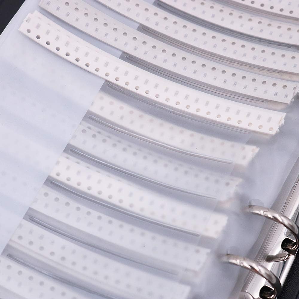 DollaTek Kondensator 0603 (0.5pF-2.2uF) 90 Wert x 50pcs = 4500pcs SMD SMT Kondensator kombiniert Bei