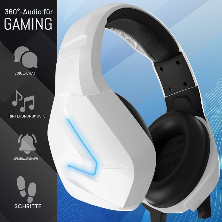 Gaming Headset für PC PS5, Playstation PS4, Xbox Series X | S, Xbox ONE, Nintendo Switch, Laptop &amp; G