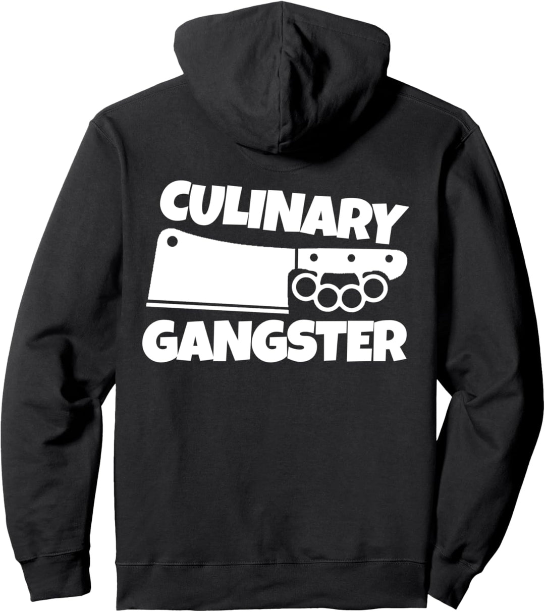 Culinary Gangster Chef Gift Pullover Hoodie