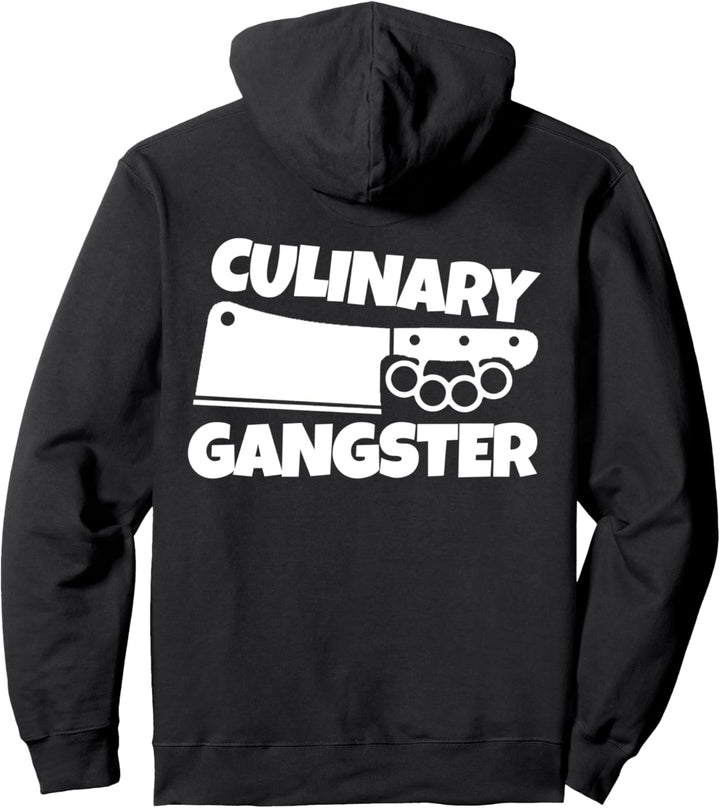Culinary Gangster Chef Gift Pullover Hoodie