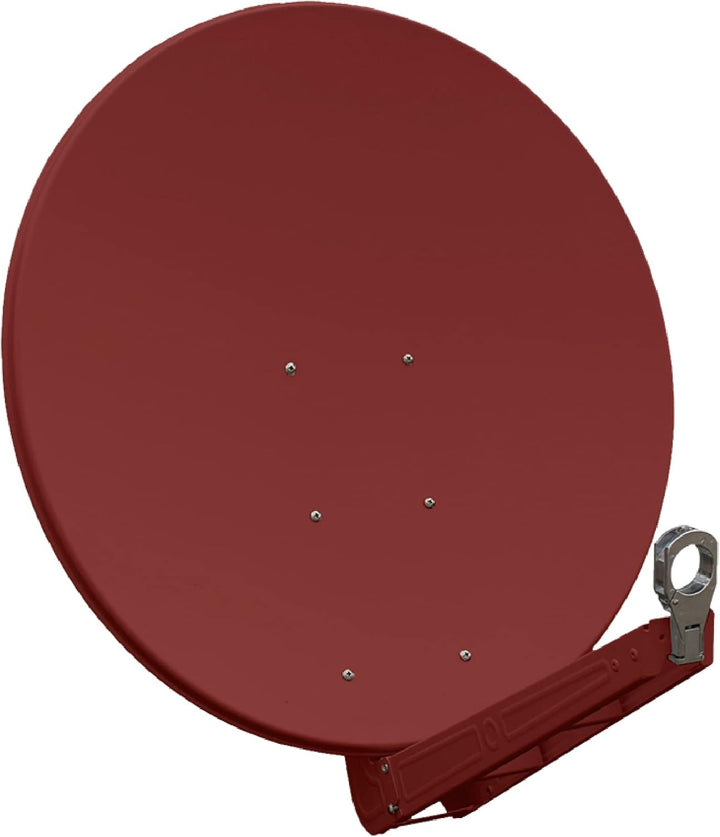 Gibertini OP 85 SE - Alu-Antenne - Ziegelrot - 8 Teilnehmer mit Octo-LNB 8 Teiln. mit Octo-LNB Ziege
