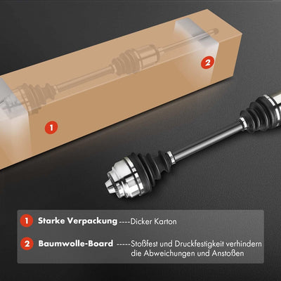 Frankberg Antriebswelle Vorne Rechts Kompatibel mit Puma EC 1.4L 1.6L 1.7L 1997-2002 Replace# 218032