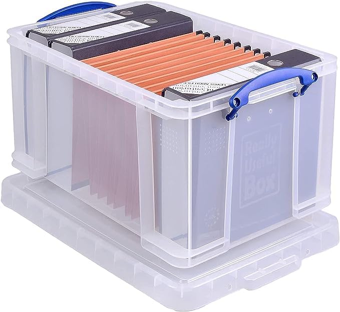 Really Useful Box Aufbewahrunsbox/48C 402x315x610 mm transparent PP Inh.48 Liter
