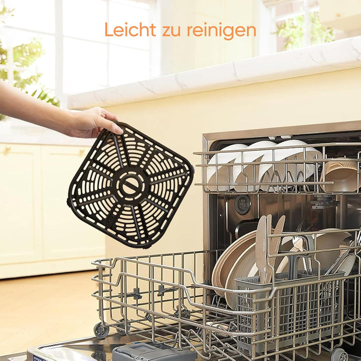 COSORI CP158 Heissluftfritteuse 5,7 L Original-Grillplatte, Keramikbeschichtung ohne PFAS, Ersatzzub