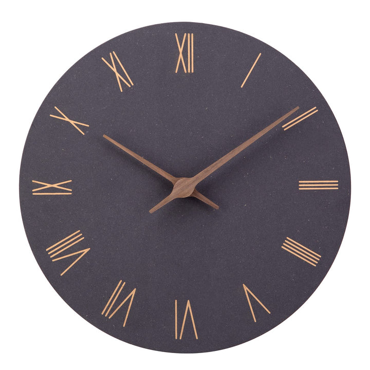 Wanduhr Holz Wanduhr Ohne Tickgeräusche MDF Wanduhren Lautlos Modern 30cm Quarz Gross Batterie Betri