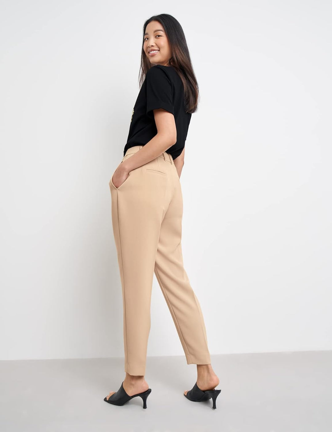 Taifun Damen Hose 44 Roasted Hazel, 44 Roasted Hazel