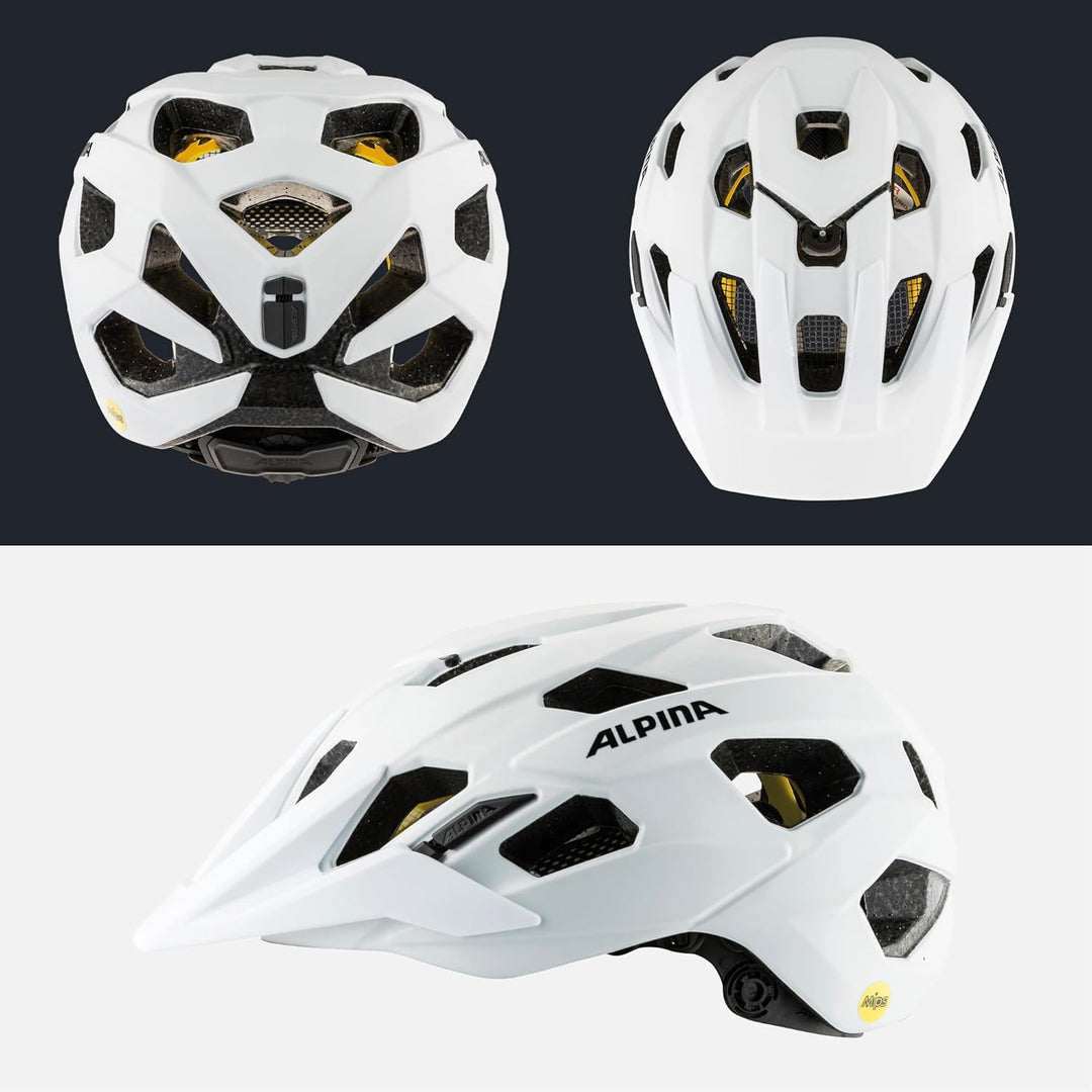 ALPINA PLOSE MIPS - Sicherer und Komfortabler MIPS Enduro & MTB Fahrradhelm Mit Antibakteriellen Pol