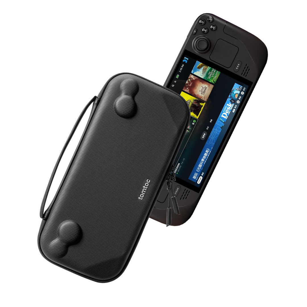 tomtoc Slim Tasche Kompatibel mit Steam Deck / Steam Deck OLED, Rundumschutz Case Hülle für Reise, U