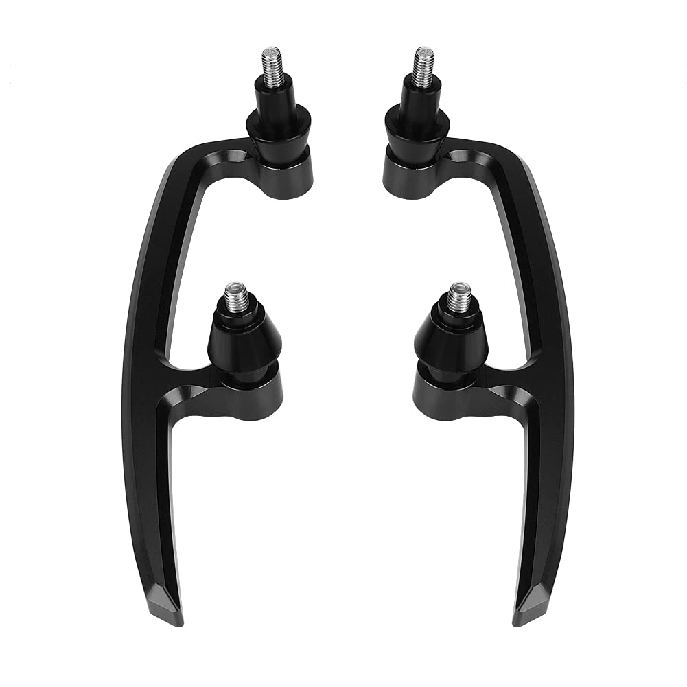 CNC-Aluminium Motorrad Beifahrer Hinten Haltegriff Keenso Motorrad Bar Rail Griff für Kawasaki Z650