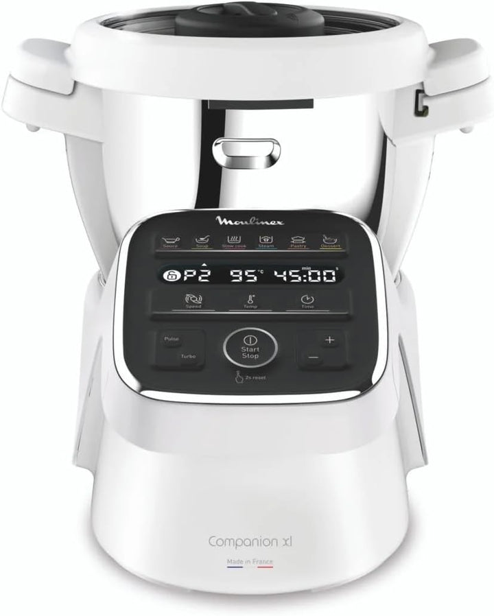 Robot cuiseur Multifonctions Moulinex Companion XL HF80DB10 1550 W Blanc