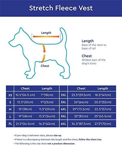 Gooby - Stretch Fleece Vest, Pullover Fleece Vest Jacket Sweater for Dogs, Sand, 3X-Large sand 3X-La