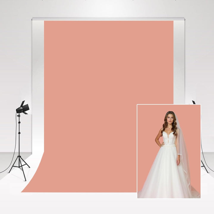 Kate Fotografie Hintergrund 1,5x2,2m lachs Rosa Foto Hintergrund für Neugeborene Portrait Fotografie