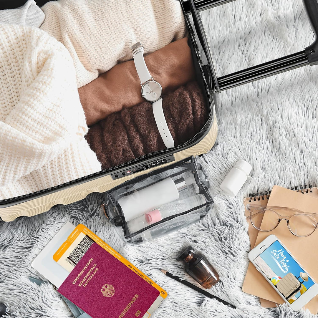 Flight Knight ABS-hartschalenkoffer Kabinen- Und Handgepackoptionen, Die Fur Uber 100 Fluggesellscha