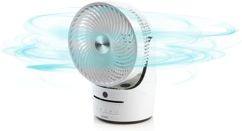DOMO DO8148 Tischventilator 45W (Ø x H) 20.3mm x 34cm Weiss