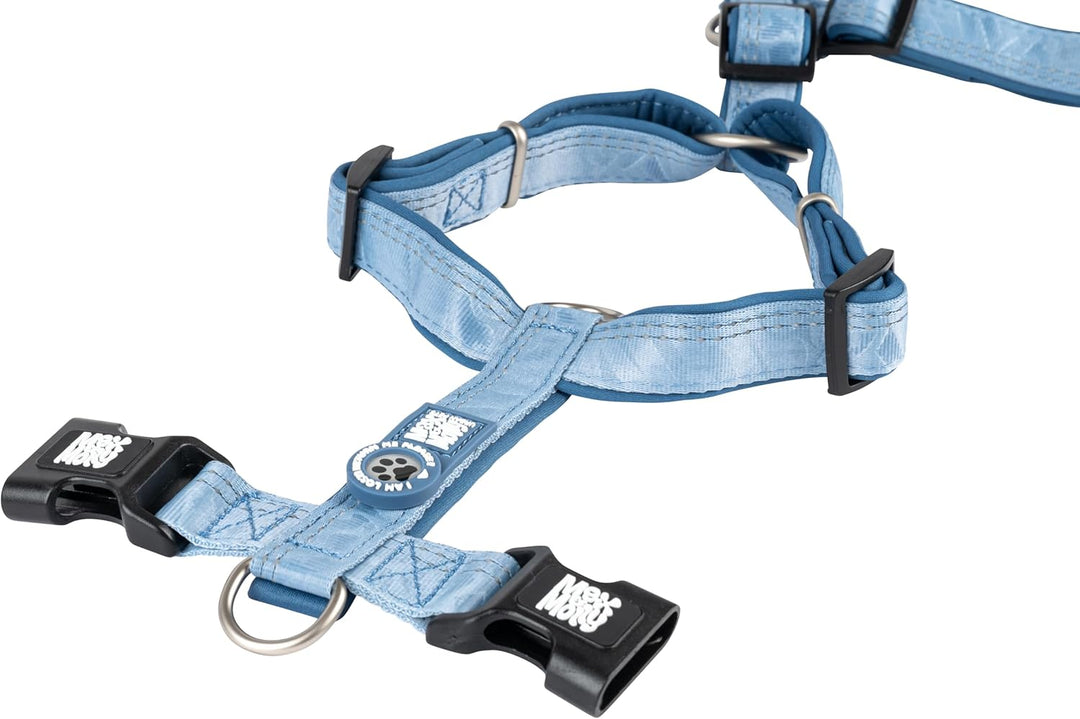 Max & Molly Hundegeschirr Matrix 2.0 Ocean/L in H-Form, für Hunde mit Gotcha! Smart ID, Geschirr Hun