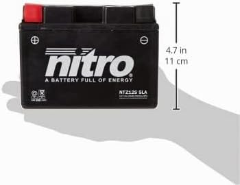 NITRO YTZ12S -N- Batteries, Schwarz (Preis inkl. EUR 7,50 Pfand)