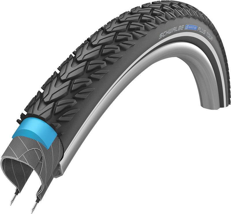 Schwalbe Fahrradreifen Marathon Plus Tour MARATHON PLUS TOUR Perf,SmartGua,TwinSkin 47-622 - TwinSki