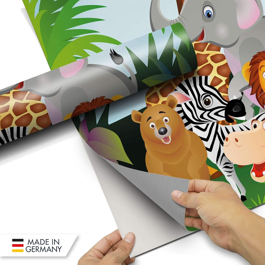 creatisto Möbel Klebefolie für Kinder - passend für IKEA Malm Kommode 3 Schubladen I Tolle Möbelfoli