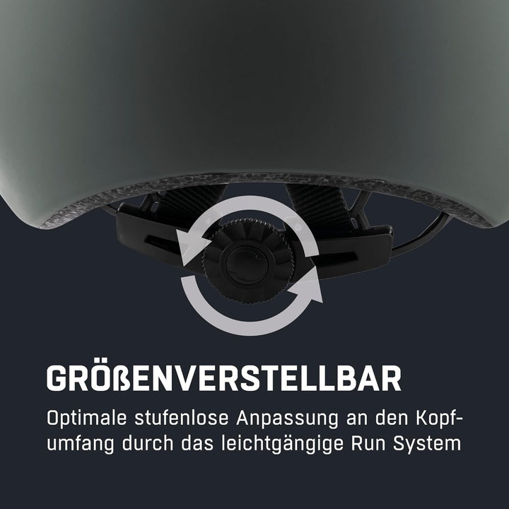 ALPINA HAARLEM - Robuster, Individuell Anpassbarer & Leichter Urban Fahrradhelm Für Erwachsene coffe