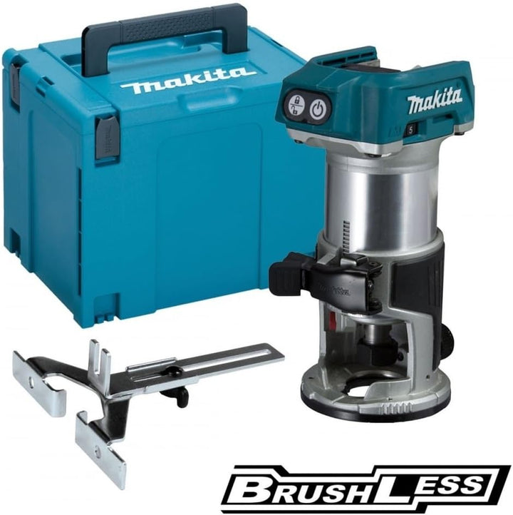 Makita Akku-Fräse DRT50ZJ Solo-Version Einzeln, Einzeln