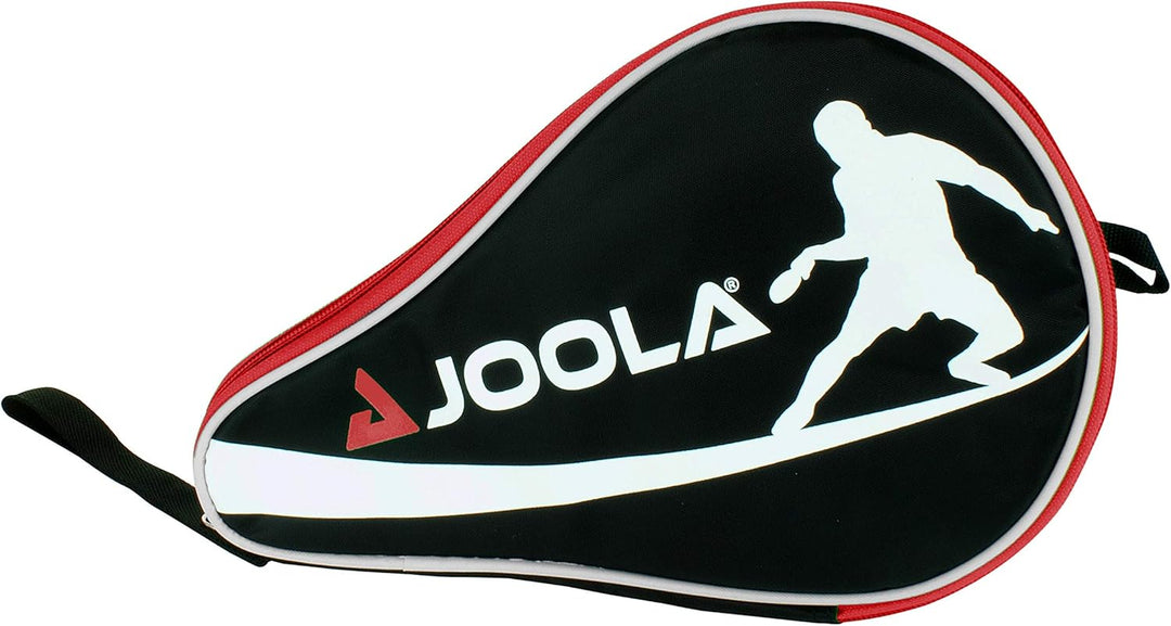 STIGA Royal 5 Sterne Tischtennis Schläger Pro Carbon, Schwarz/Rot Bundle mit Schlägerhülle-80502, Bu